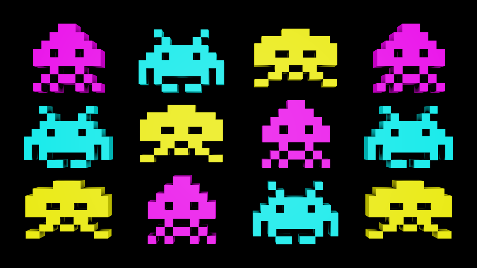 Space Invaders Wallpaper By Tangooscarmik3