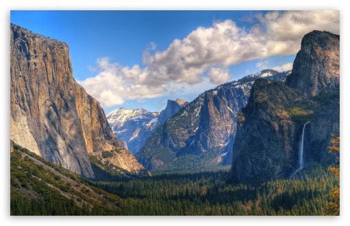 Yosemite Valley HD Desktop Wallpaper Widescreen High Definition
