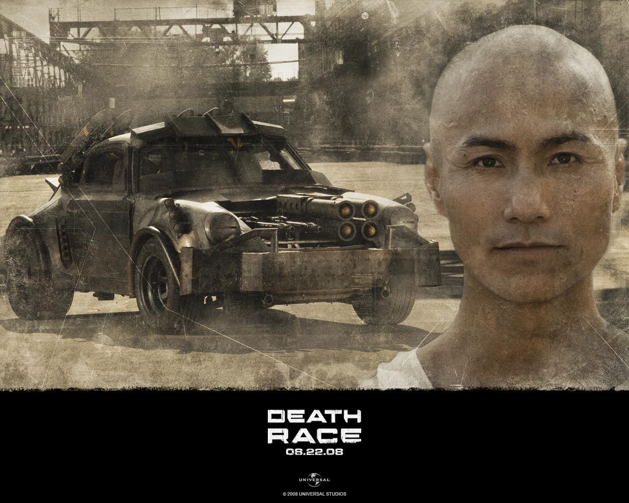Death Race Uping Movies Wallpaper