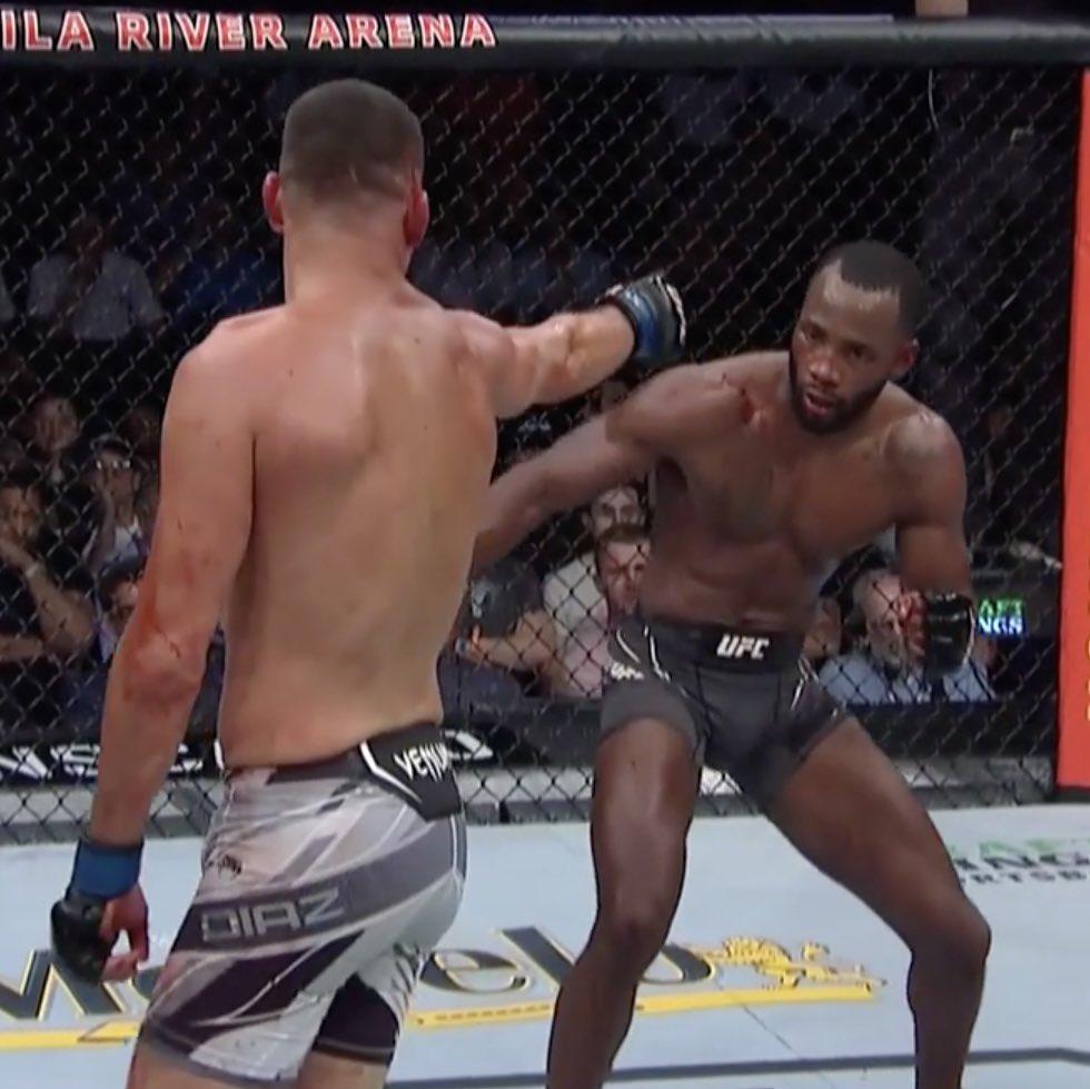 House of Highlights on X LEON EDWARDS AND NATE DIAZ PUT ON A