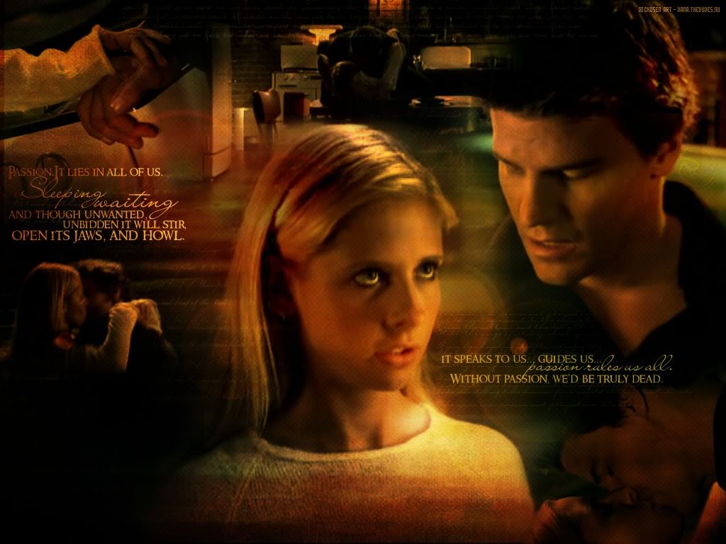 Angel And Buffy Wallpaper Desktop Background