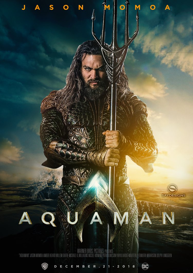 Aquaman Poster By Saydesigns