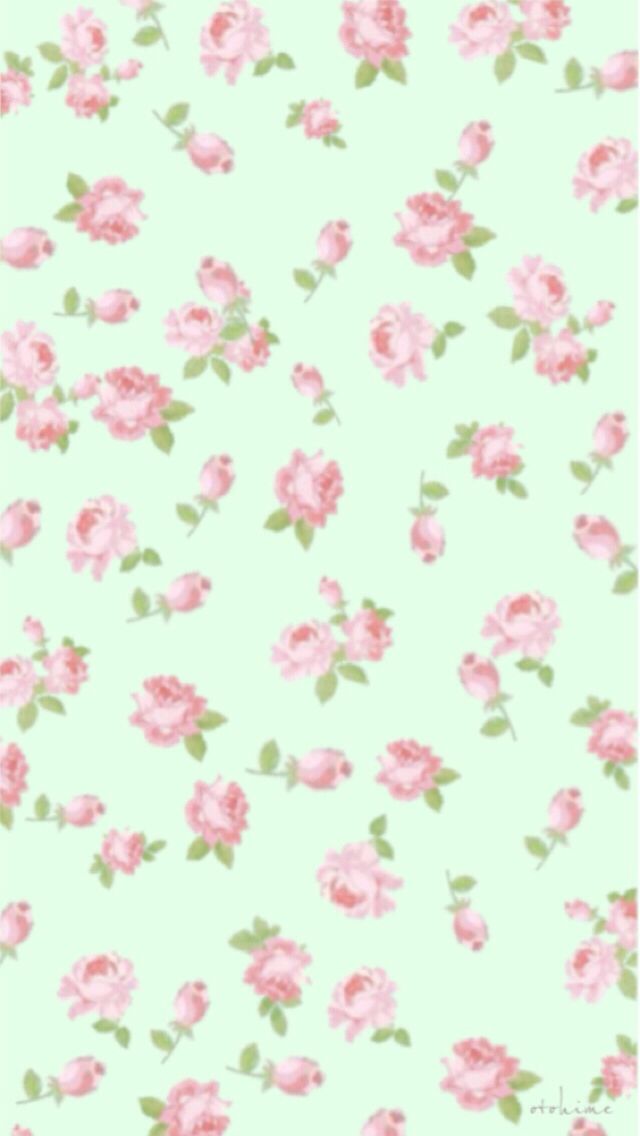 Pink floral iphone wallpaper Wallpapers Pinterest