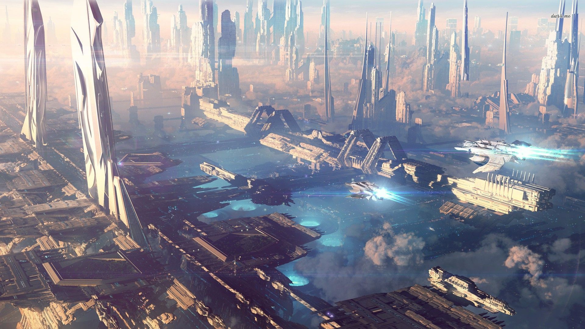 Floating City Wallpapers on WallpaperDog 1920x1080