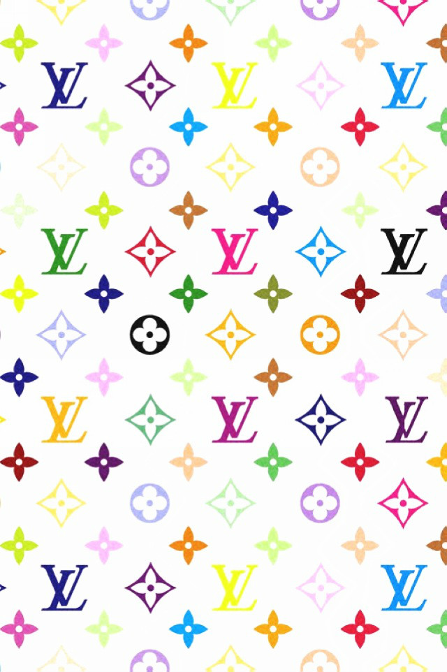 Louis Vuitton Patterns On White Background Wallpaper   Free iPhone