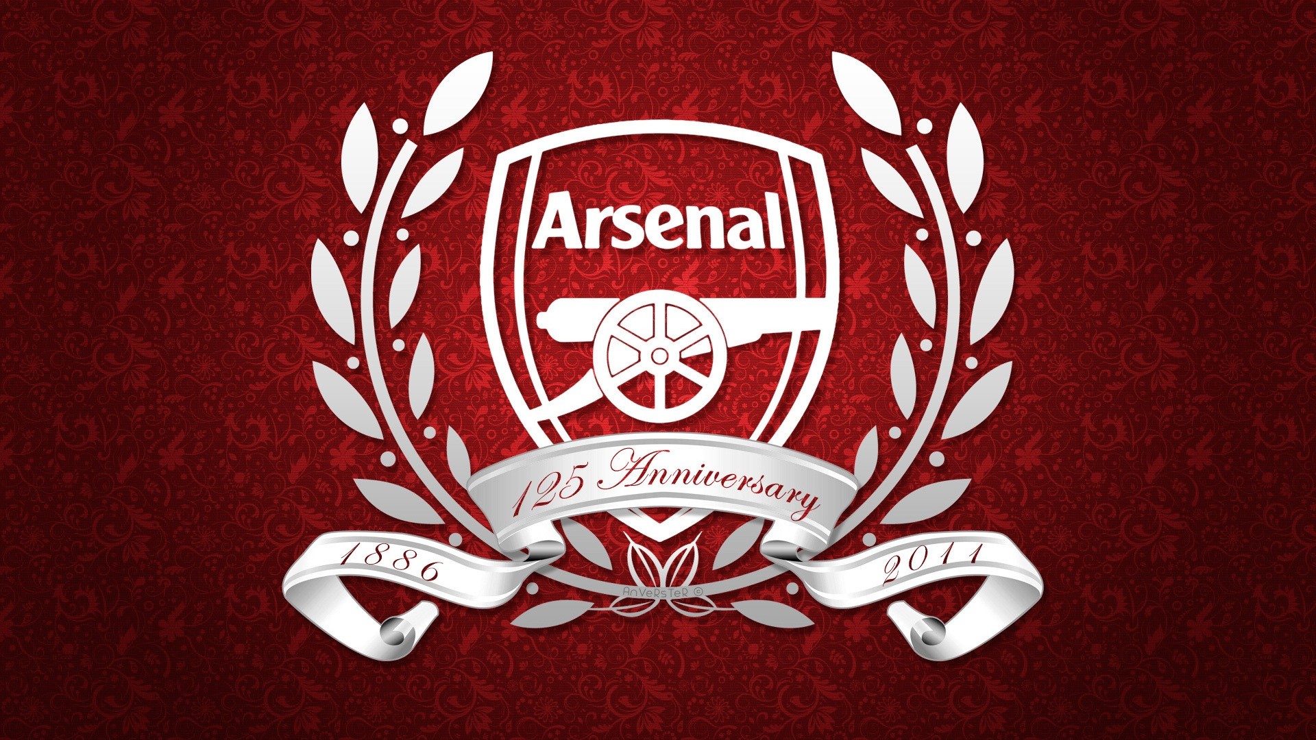 Arsenal Football Logo Hd Wallpaper Of