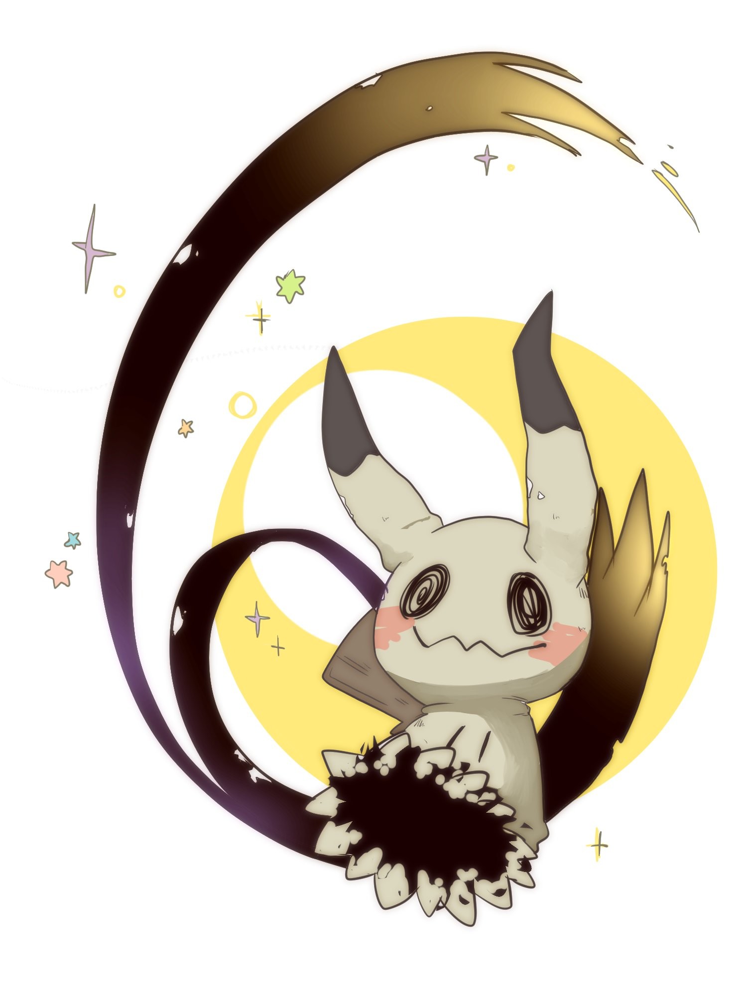 Mimikyu Wallpaper iPad Retina