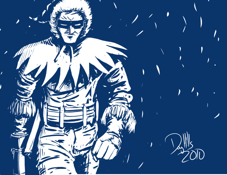 Dailyish Sketch Captain Cold by DougHills 772x596