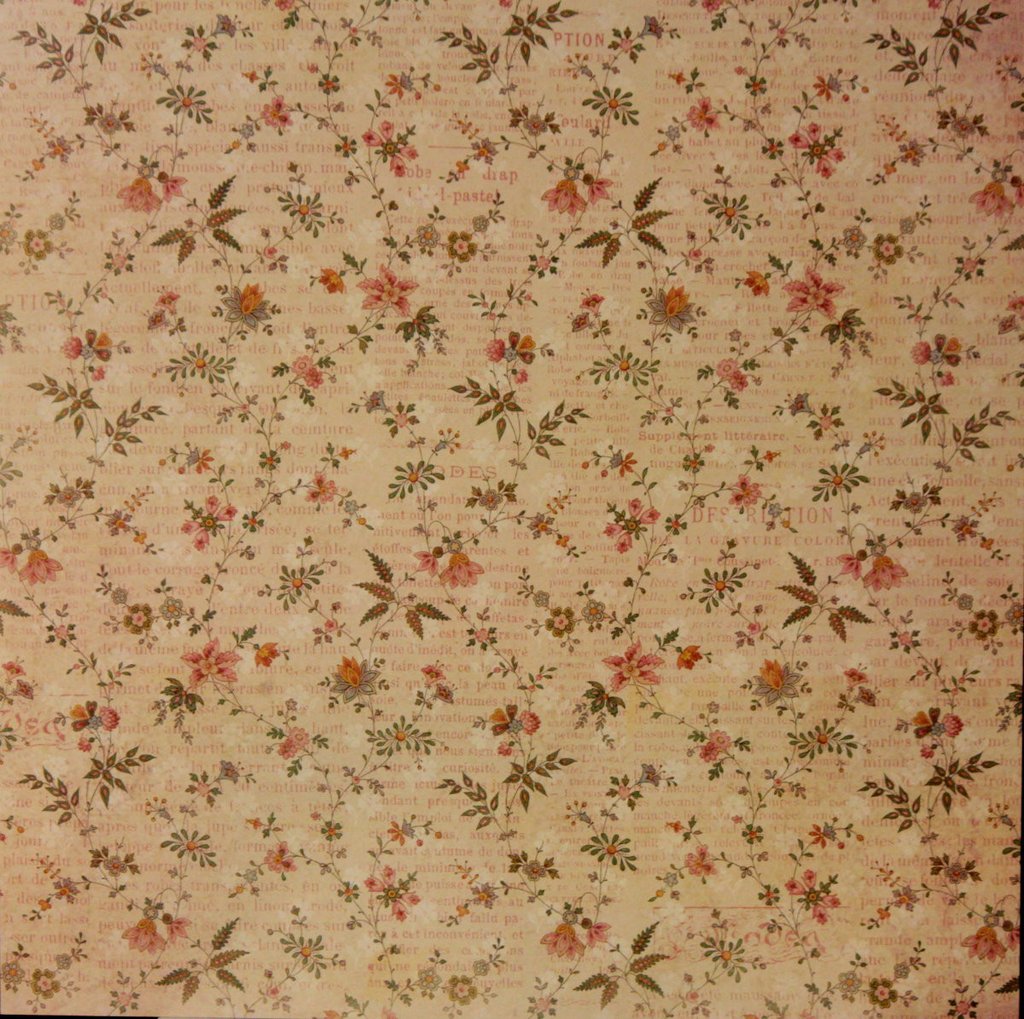The Paper Studio X Vintage Wallpaper Antique Flat Scrapbook