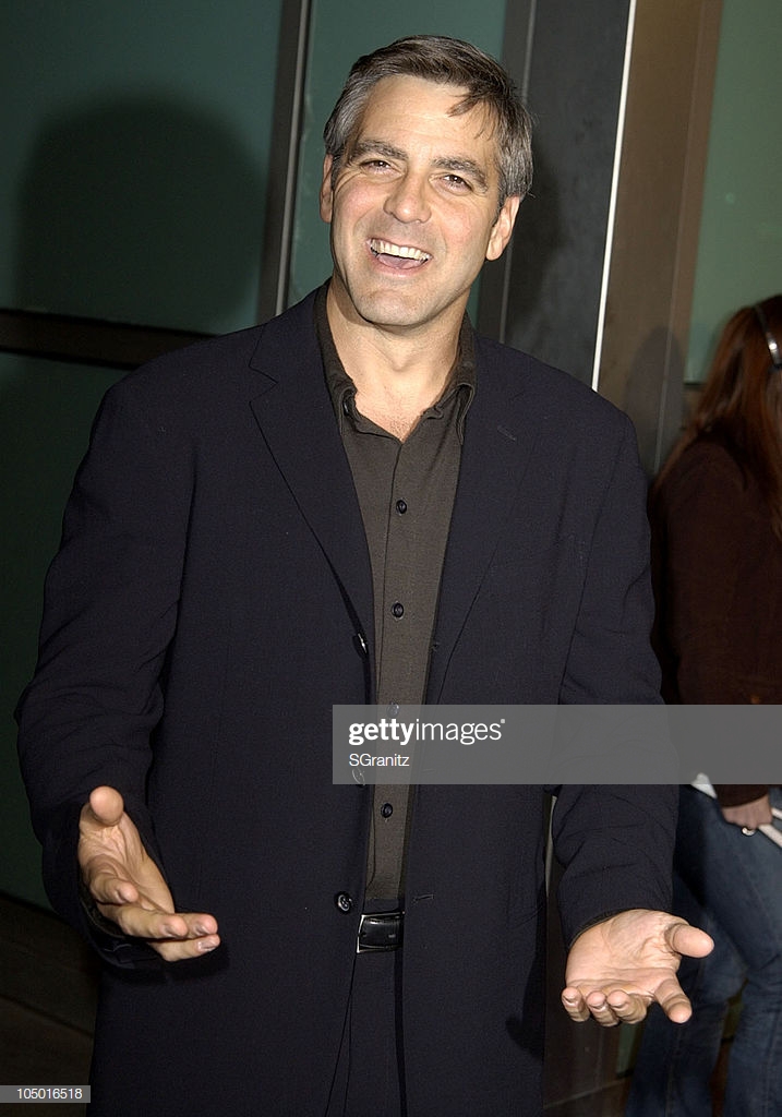 George Clooney During Solaris Los Angeles Premiere At Pacific