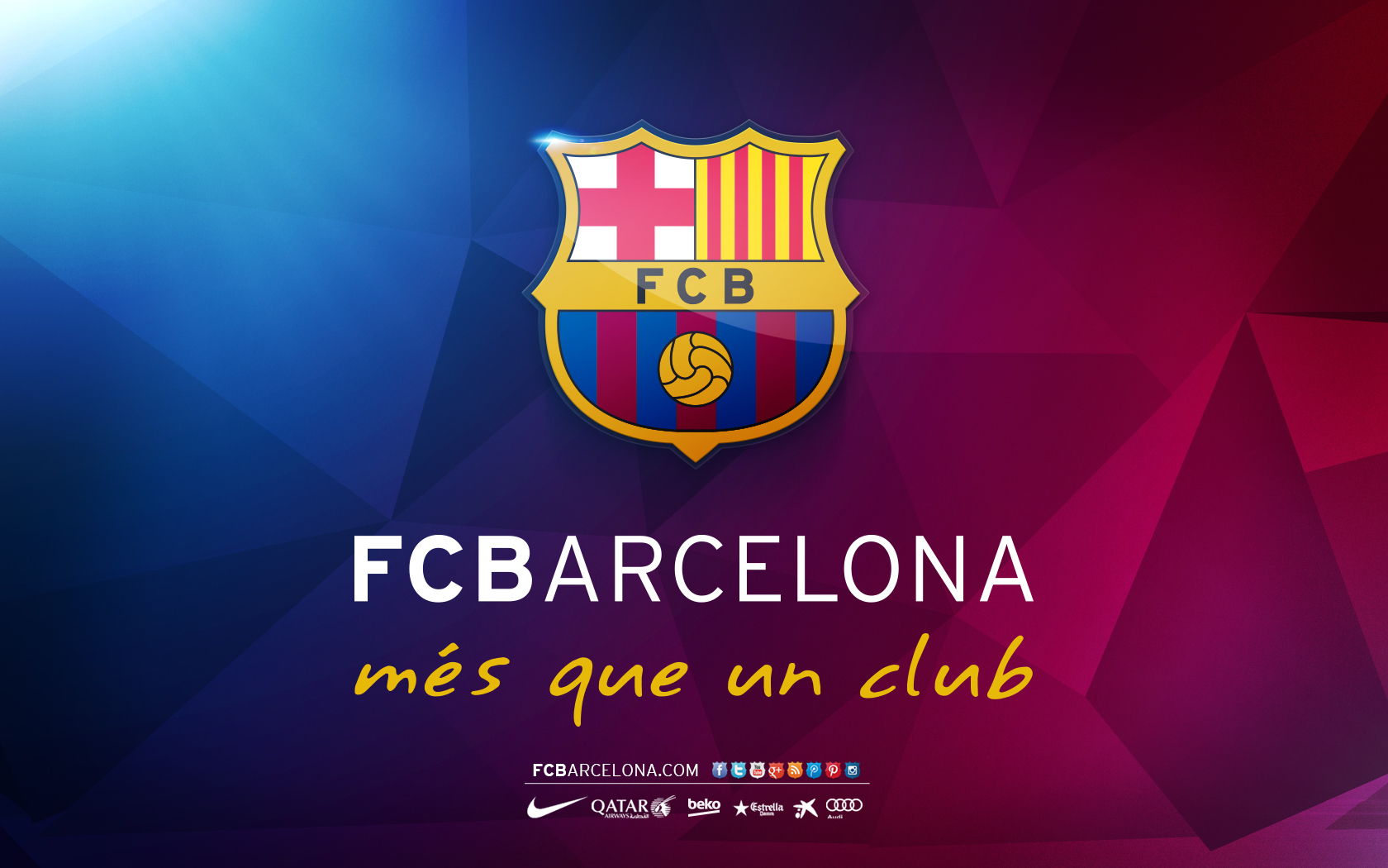 Fc Barcelona Mes Que Un Club Logo
