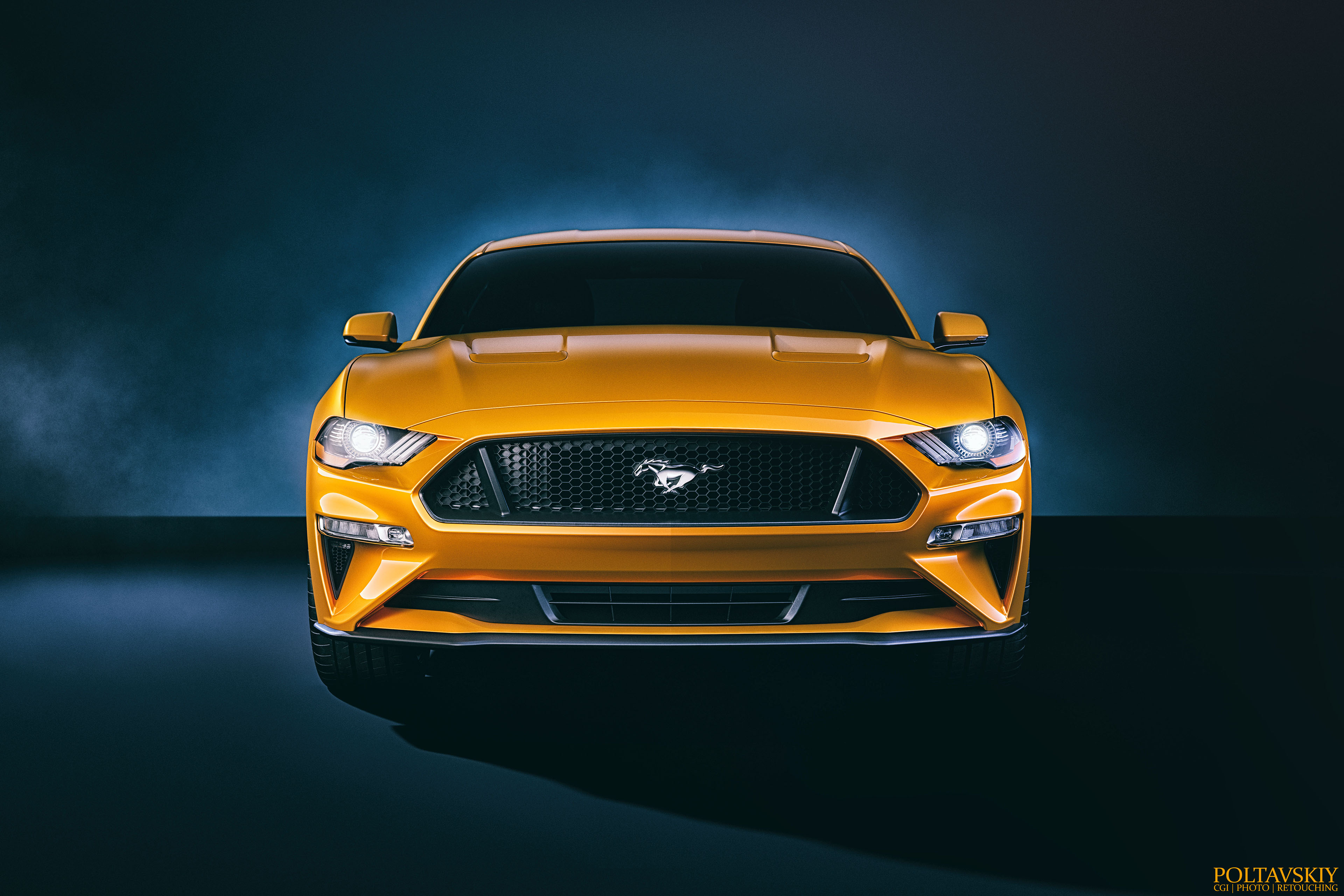 Ford Mustang Gt Front 4k Wallpaper HD Cars Image Photos