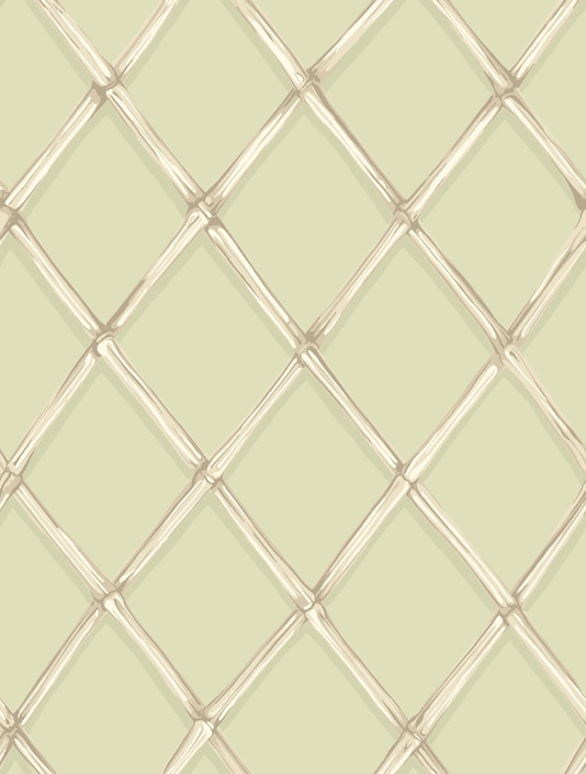 Free download Wallpaper A great bamboo trellis wallpaper in beiges and
