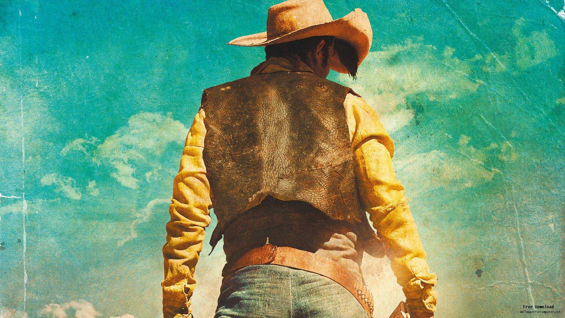 Lucky Luke Cowboy HD Wallpaper