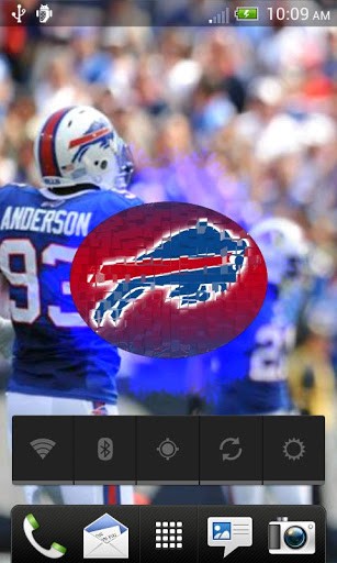 Bigger Buffalo Bills Live Wallpaper For Android Screenshot