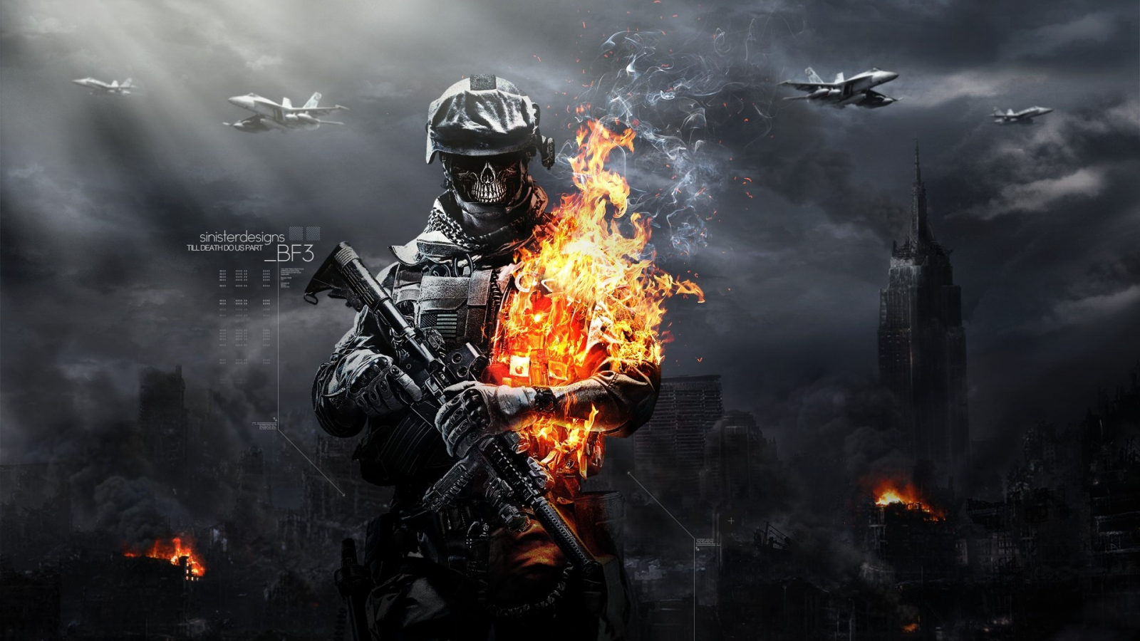 Free download Battlefield 3 Zombie Mode Game desktop wallpaper