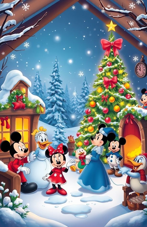 Disney Christmas Wallpaper