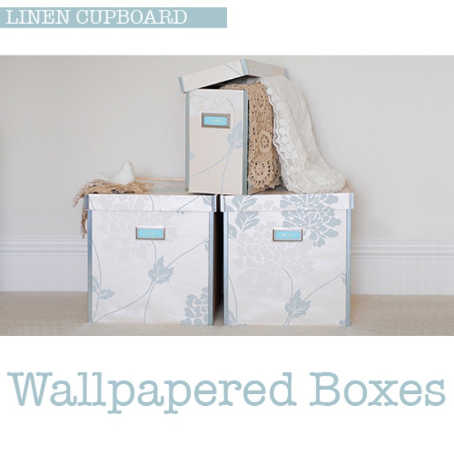 10 Crafty Ways to Upcycle Wallpaper how to   Tip Junkie