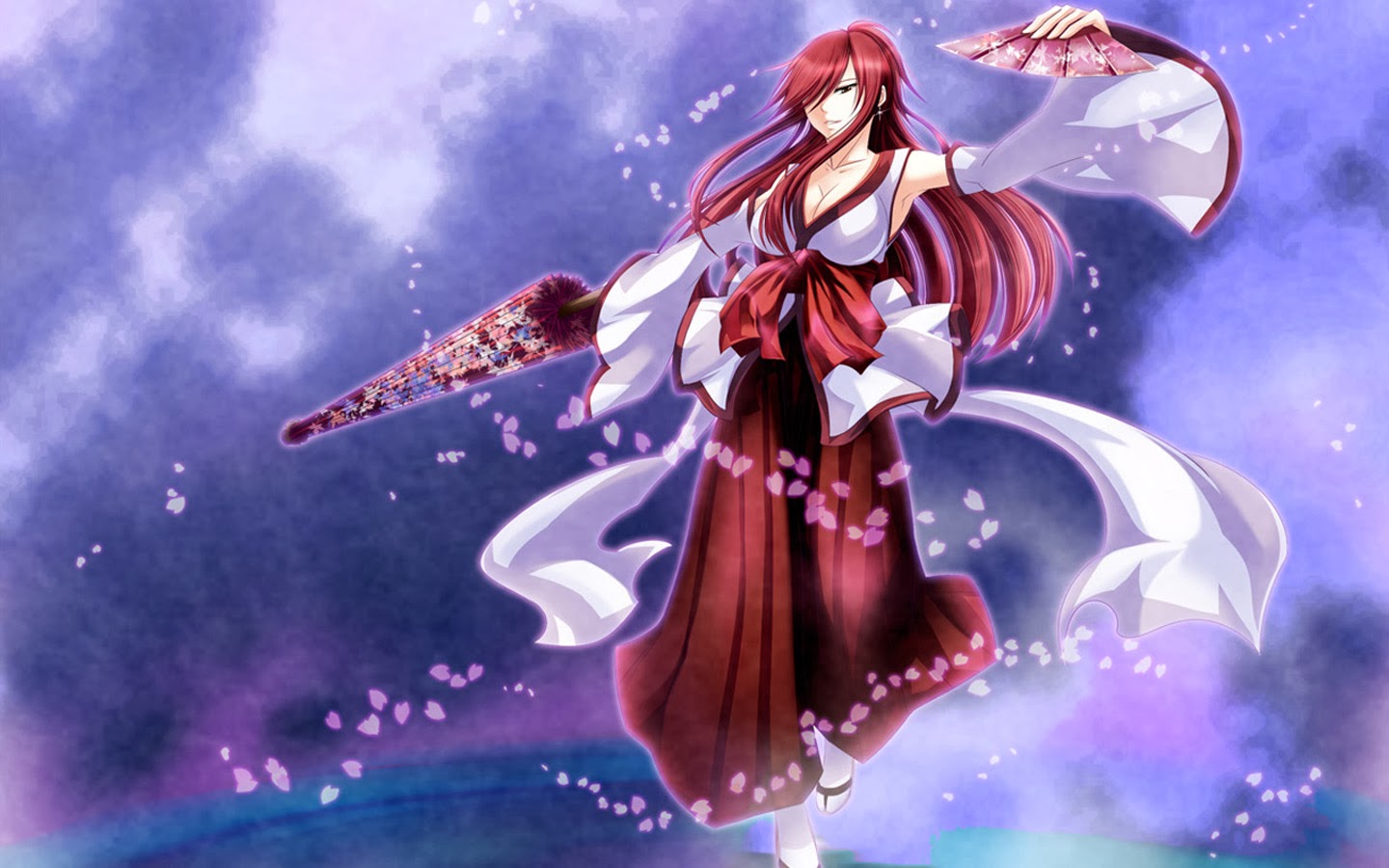 Erza Scarlet Fairy Tail Anime Girl HD Wallpaper 7h