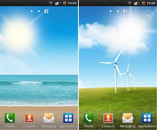 Samsung Galaxy S Ii Live Wallpaper For Your Android Phone