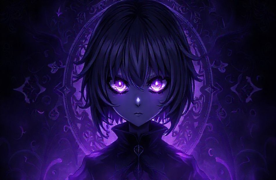 Dark Anime Icons Wallpaper
