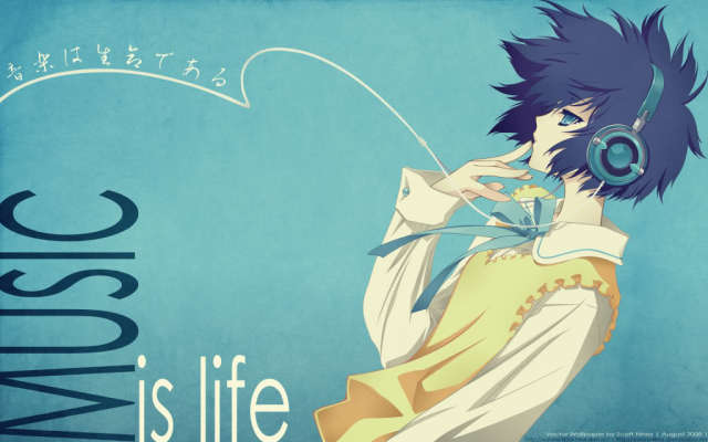 Anime Music Image Is Life Wallpaper And Background Photos