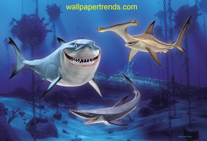 Nemo Wall Fish Wallpapertrends Disney7 Html