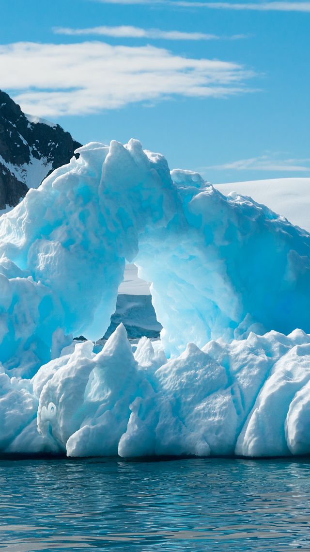 Wallpaper Antarctica 5k 4k 8k Iceberg North Winter