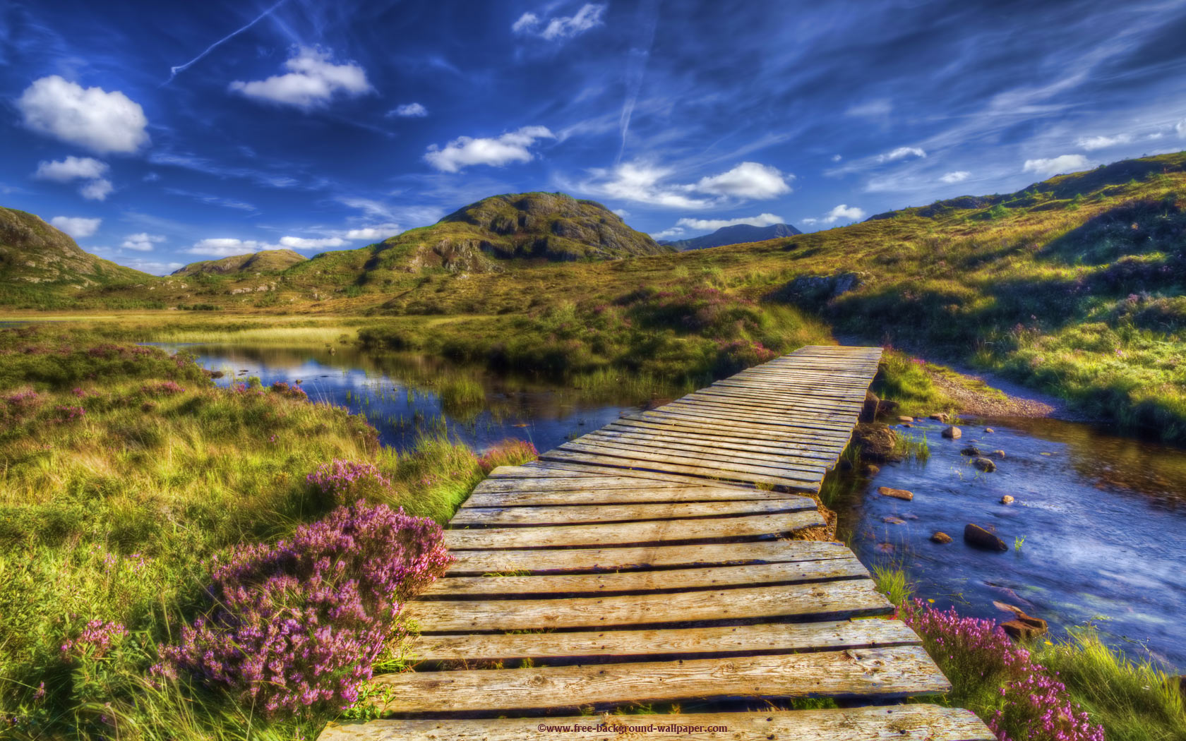 The Scottish Highlands roads paths photography