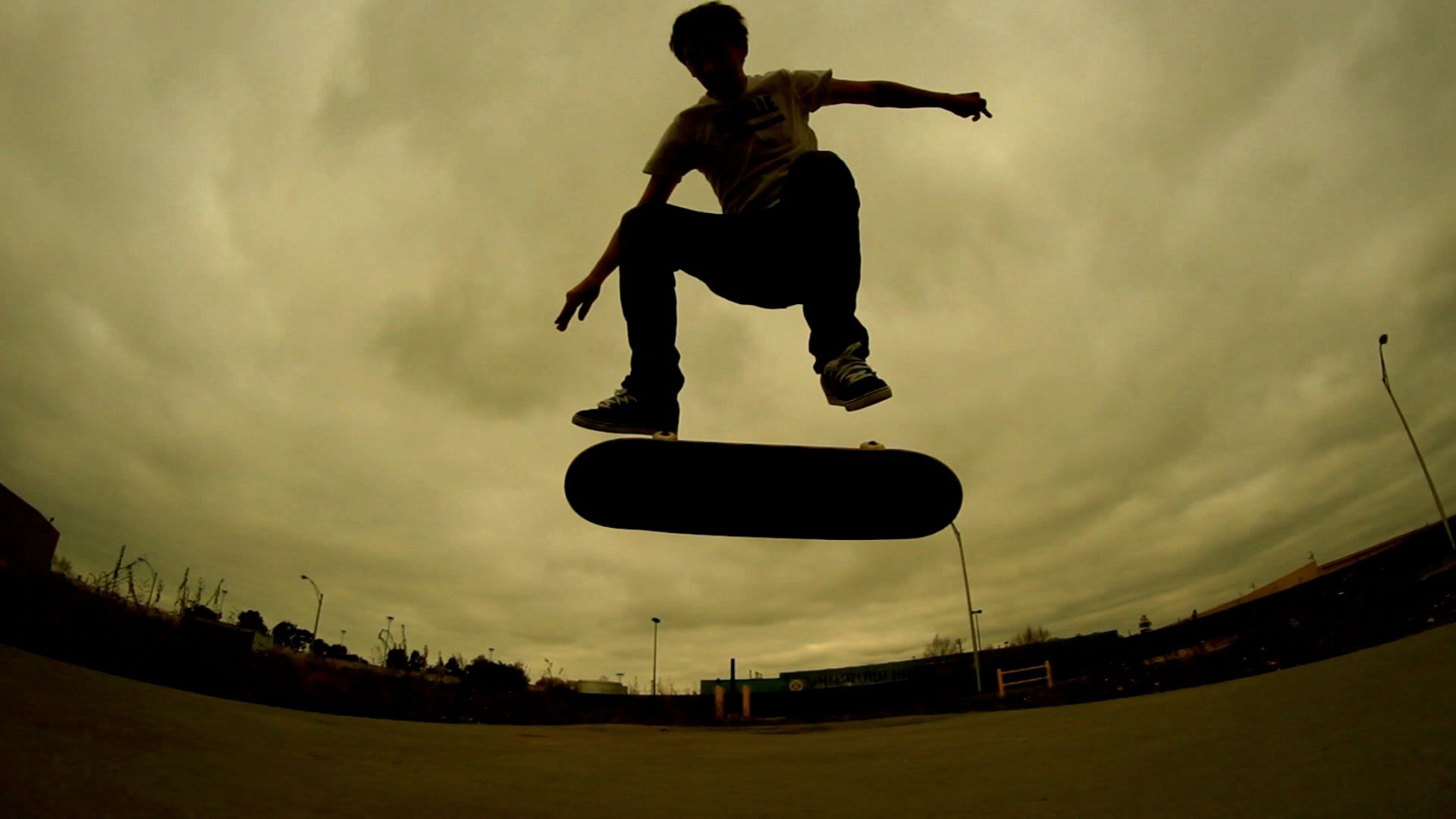 Skateboard Kickflip Wallpaper Jpg