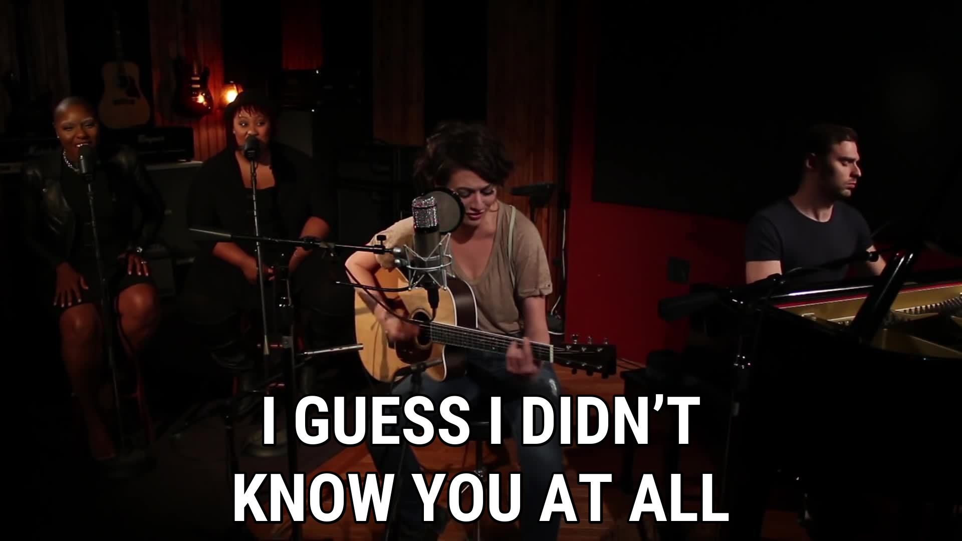 Didn T Know You Acoustic Version Lyrics Karmin Song In Image