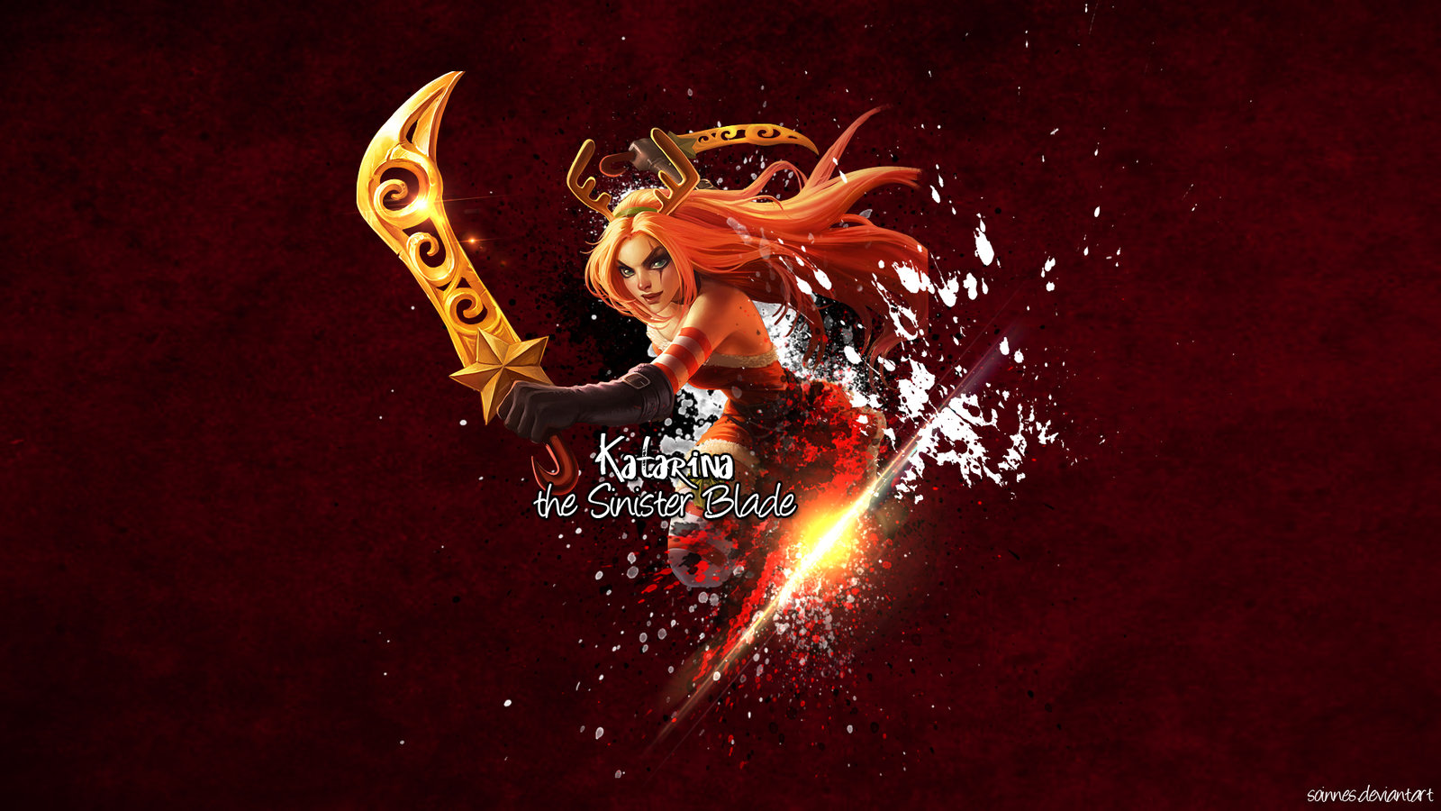 League Of Legends Katarina Wallpaper By Soinnes On