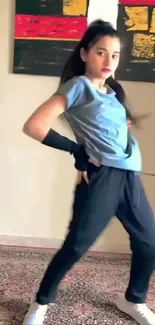 Classic Dance Pose Wallpaper