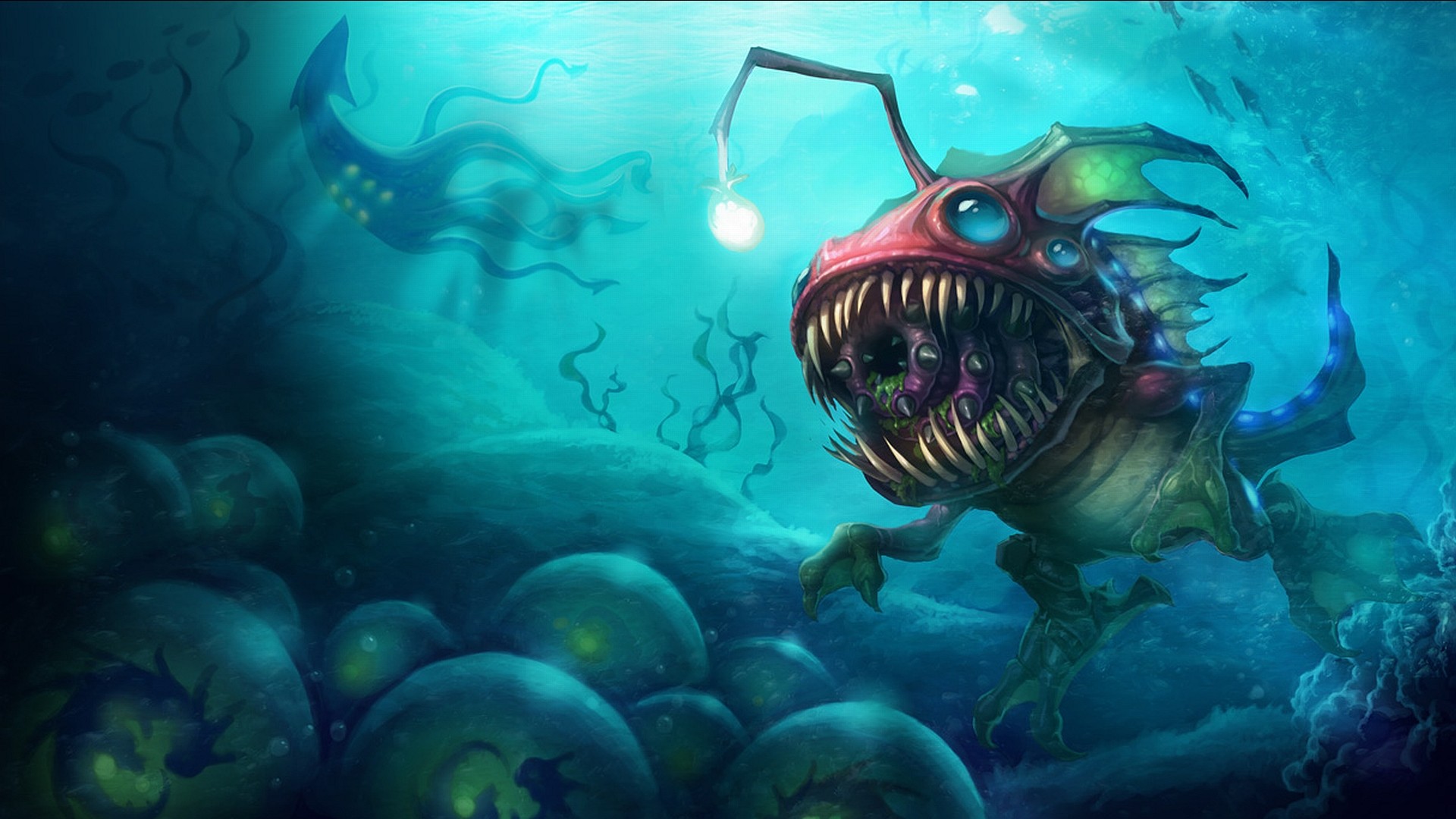 Wallpaper Sea Monster From The League Of Legends
