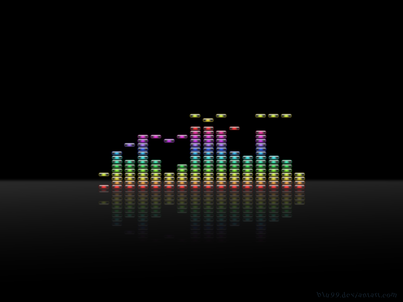 Glowing Equalizer By Blu99 On