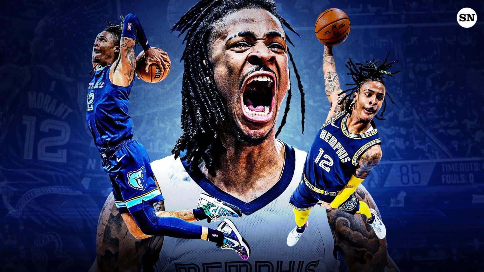 Download Nba Players With Dreadlocks And A Basketball Player