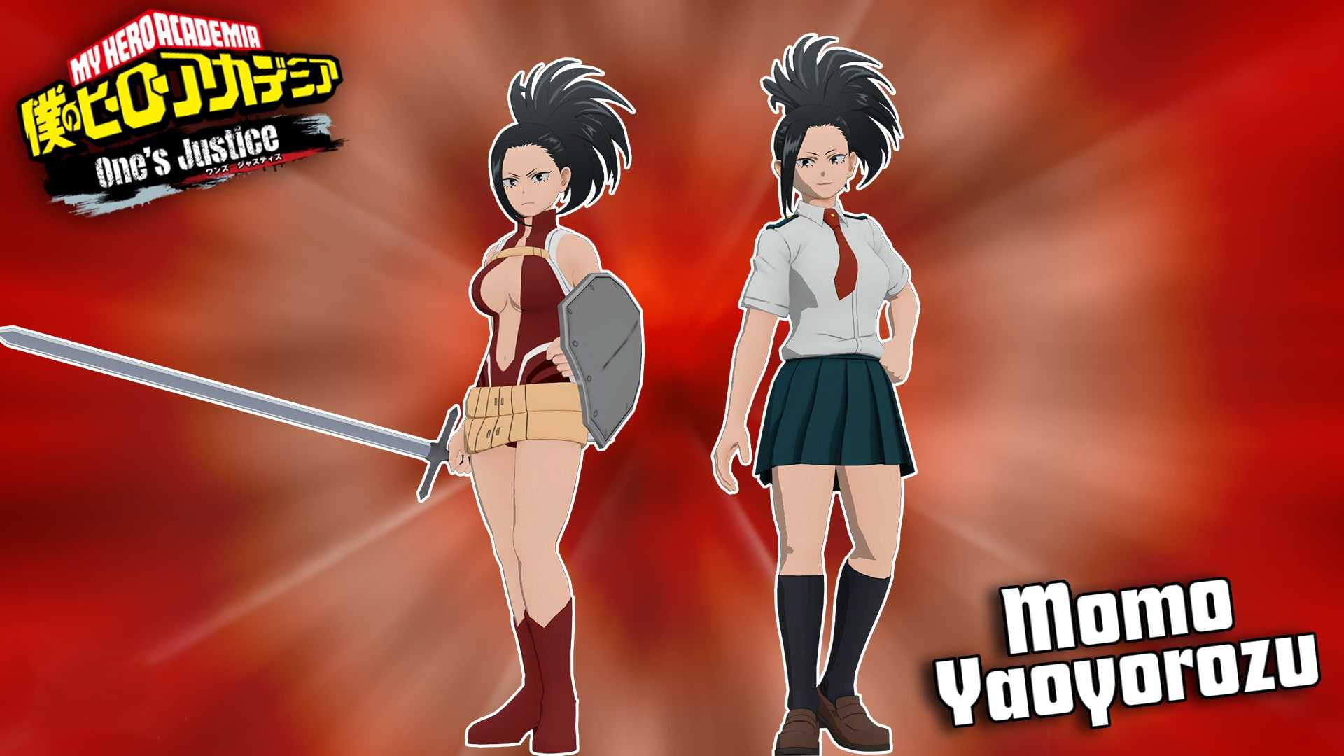 Momo Yaoyorozu HD Wallpaper