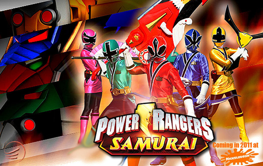 The Power Rangers Samurai Team Photo