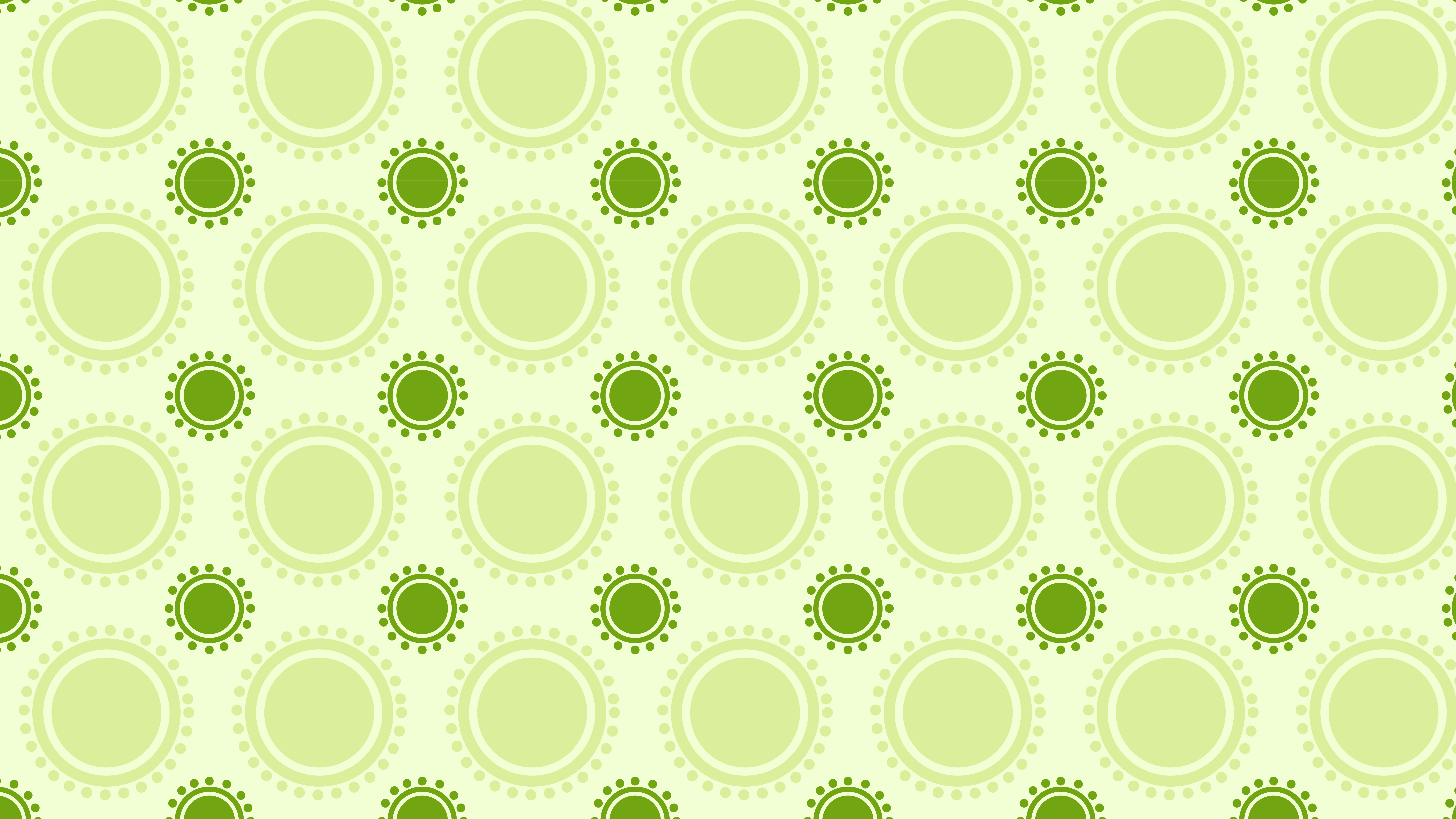Free Light Green Circle Pattern Background