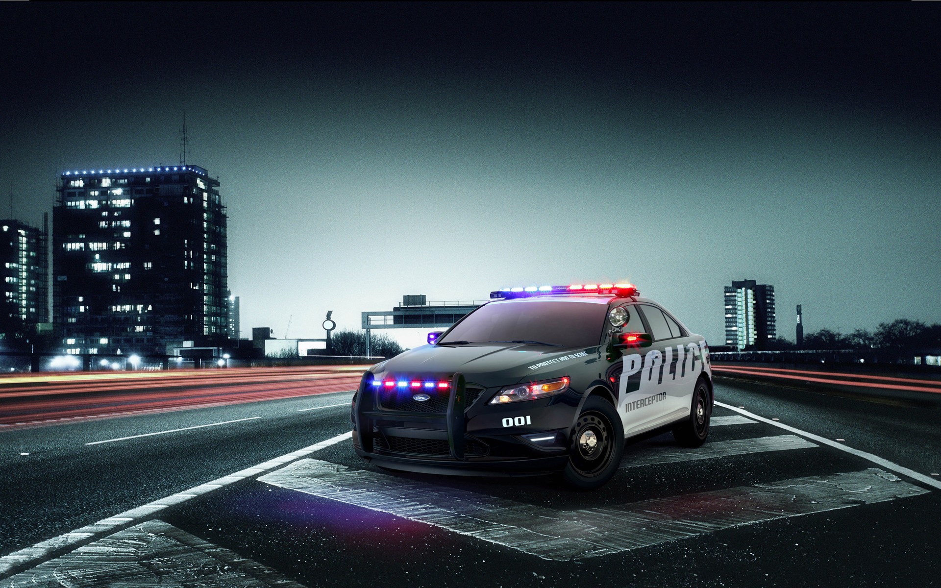 Ford Police Interceptor Wallpaper HD