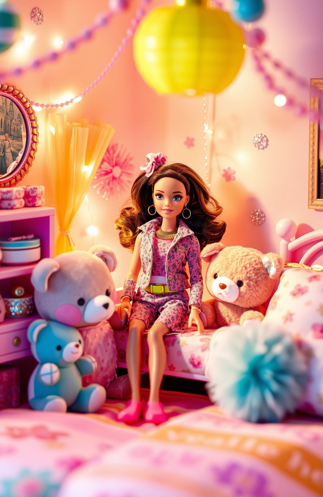 Cute Barbie Doll Wallpaper