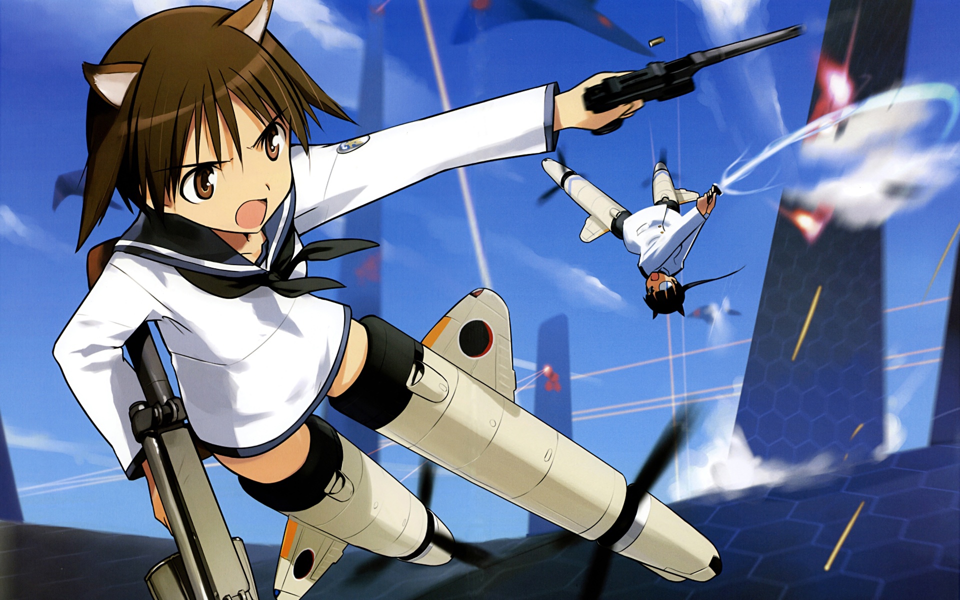 Strike Witches Wallpaper Maledrop