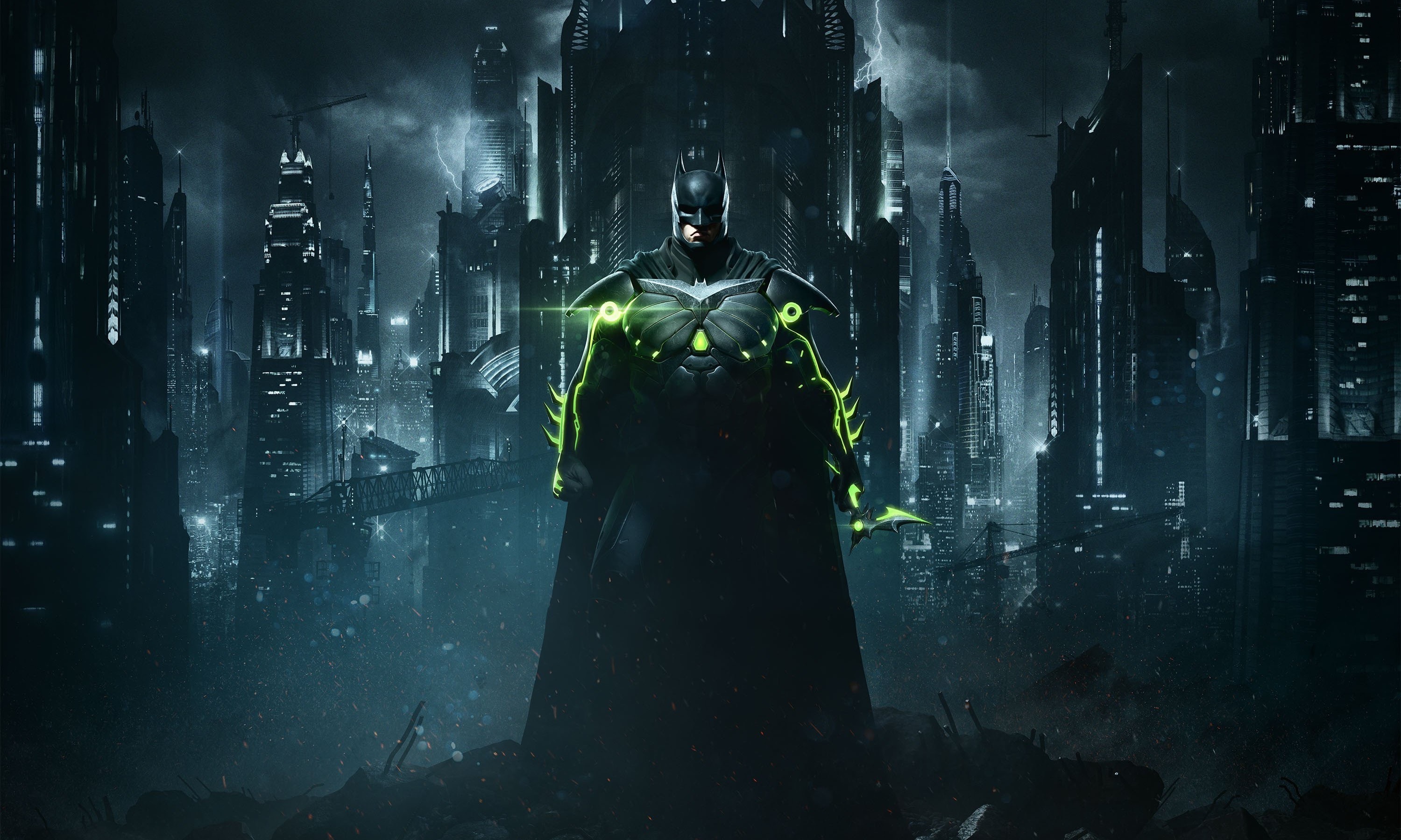 Injustice 2 HD Wallpaper Background Image 3000x1800 ID
