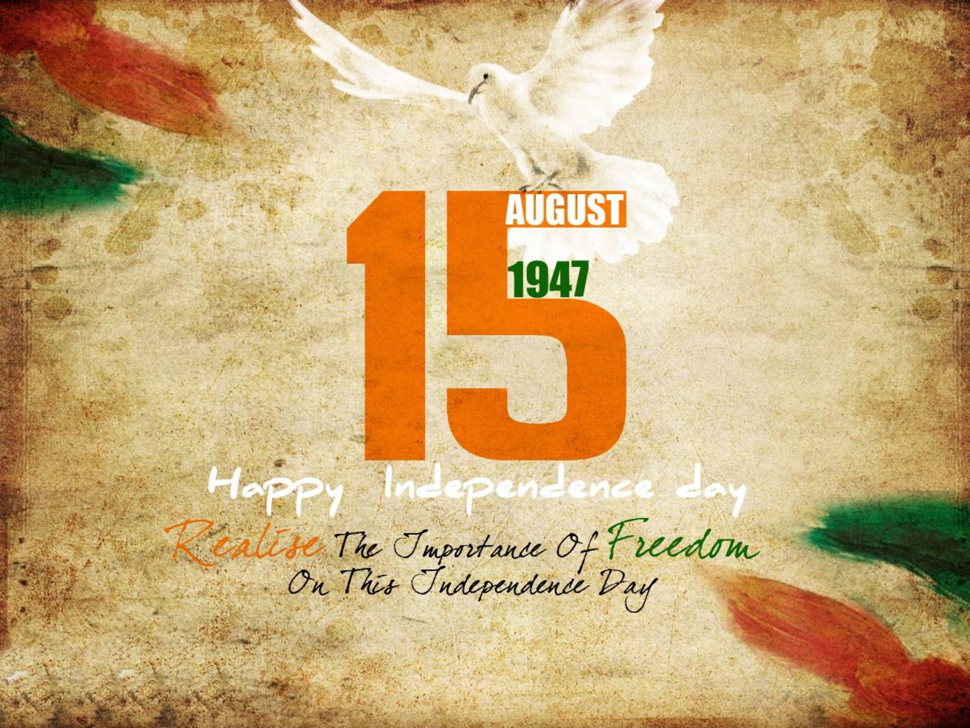 Happy Independence Day HD Wallpapers for India 2015