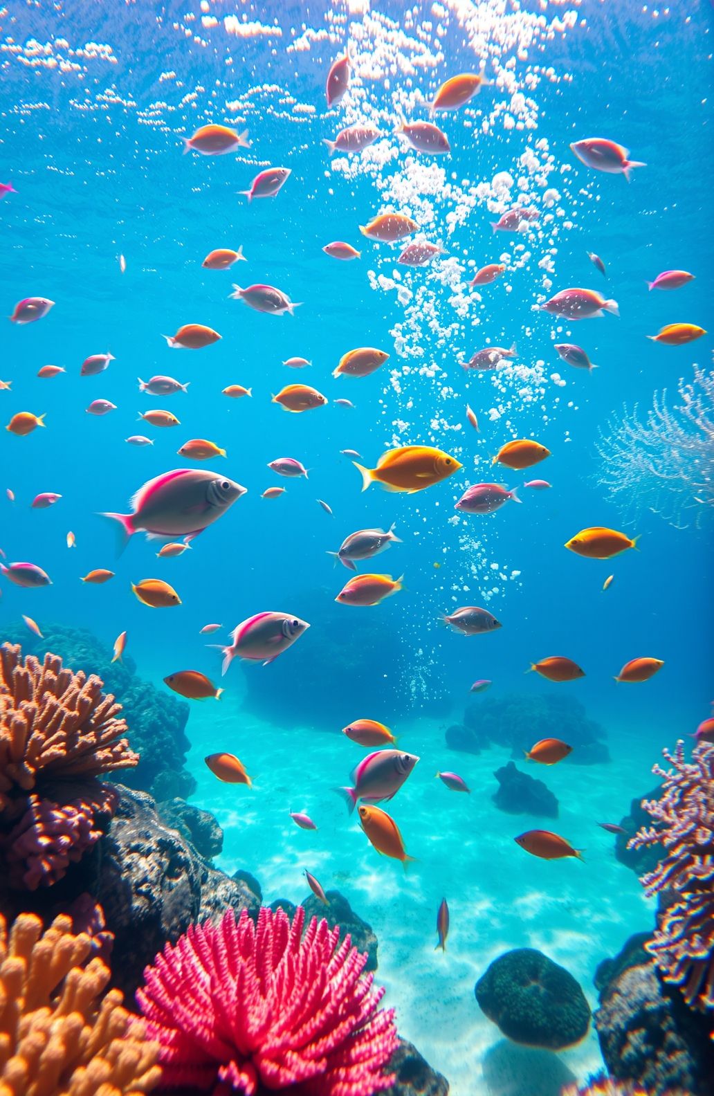Live Moving Fish Wallpaper