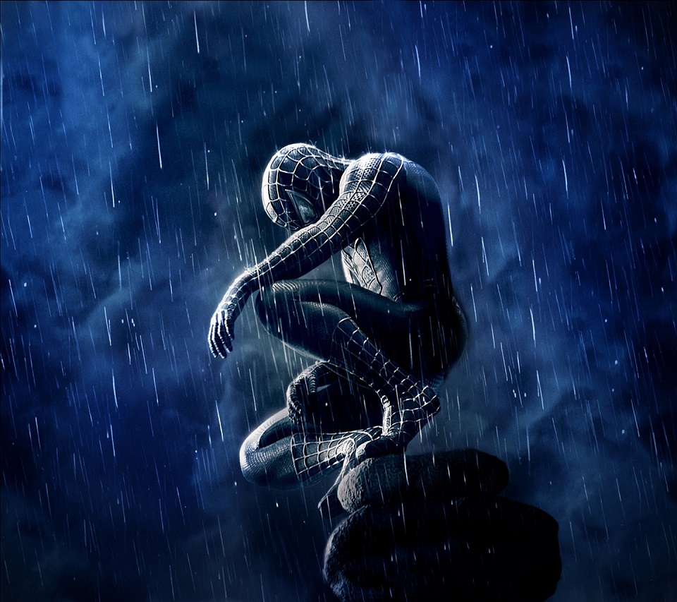  android mobile phone wallpaper hd spiderman rain android wallpaper