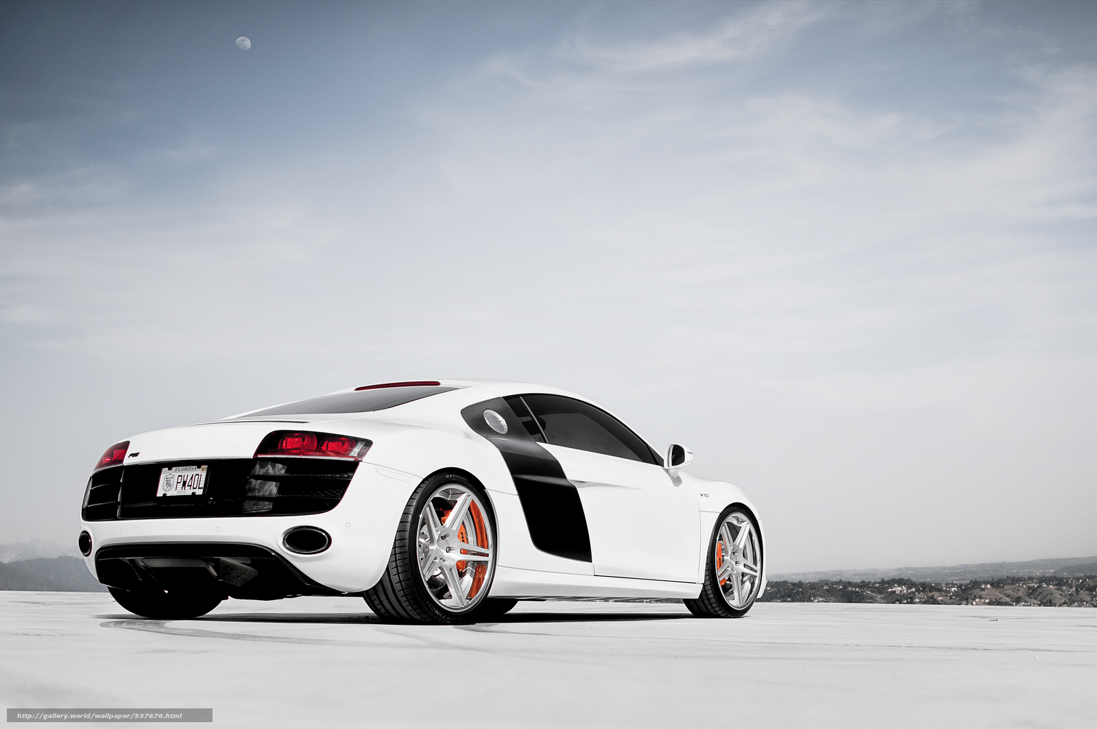Download wallpaper audi R8 white Audi free desktop wallpaper in the