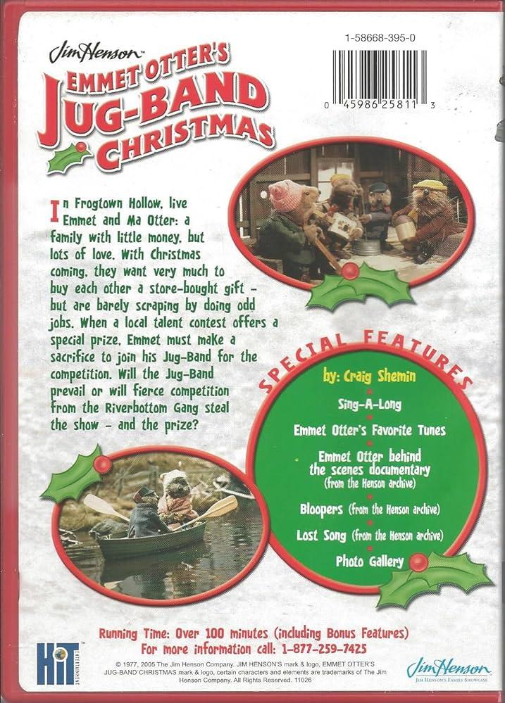 Amazoncom Emmet Otters Jug Band Christmas Collectors Edition