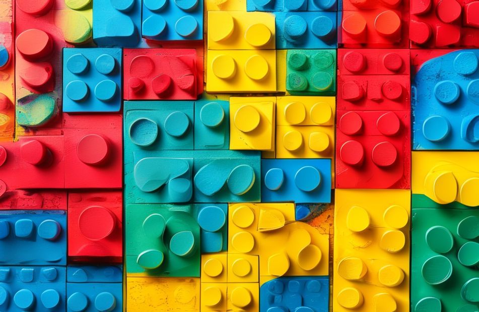 Lego Brick Wallpaper