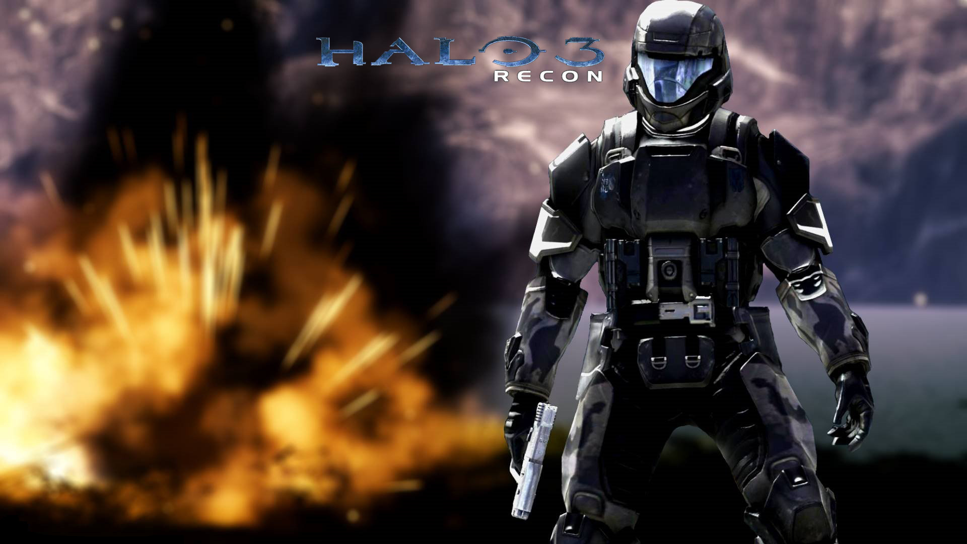 Wallpaper Halo Recon Cartoon Keyword Halo3recon